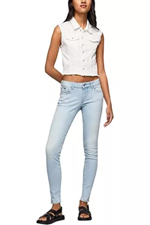 Pepe Jeans Damen Stretch Jeans - Damen Soho Jeans, Blau (Denim-PE0), 30W/30L