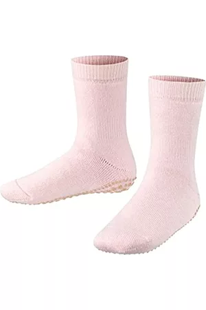 Falke Hausschuhe - Unisex Kinder Hausschuh-Socken Catspads, Baumwolle, 1 Paar, Rosa (Powder Rose 8900), 35-38