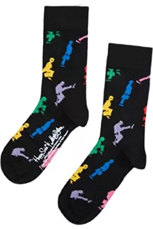 Happy Socks Socken & Strümpfe - Unisex Ministry of Silly Walks Sock, Multicolor, 36-40