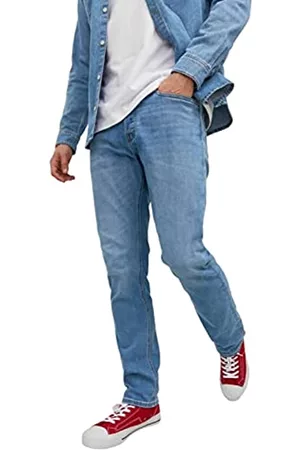 JACK & JONES Herren Slim Jeans - Male Slim/Straight Fit Jeans Tim Original AM 783