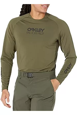Oakley Longsleeves - Unisex-Erwachsene Factory Pilot MTB Langärmliges Trikot II T-Shirt, Dunkler Pinsel, XX-Large