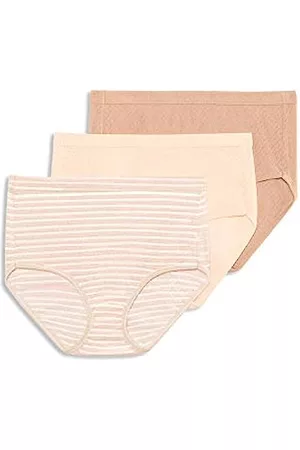 Jockey Damen Slips - Women's Underwear Elance Breathe Brief - 3 Pack