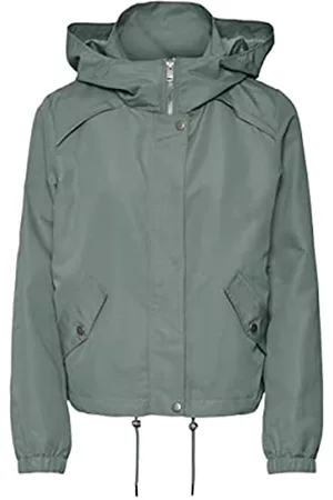 VERO MODA Damen Jacken - Petite Damen VMZOA SS23 Short Parka PTT Jacke, Laurel Wreath, S/P