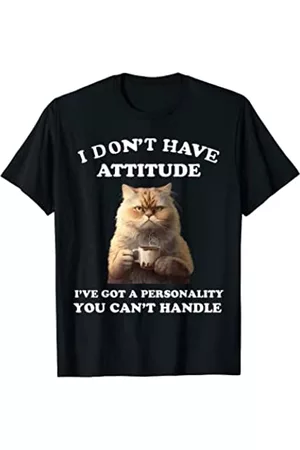 Caterpillar Damen Shirts - Katzen-Shirts für Männer/Frauen – lustige Katzenhemden für Katzen, Vater/Mama T-Shirt