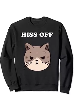 Caterpillar Damen Sweatshirts - Katzen-Shirts für Männer/Frauen – lustige Katzenhemden für Katzen, Vater/Mama Sweatshirt