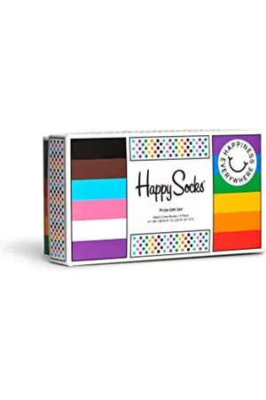 Happy Socks Socken & Strümpfe - Farbenfrohe und fröhliche Socken 3-Pack Pride Socks Gift Set Größe 36-40