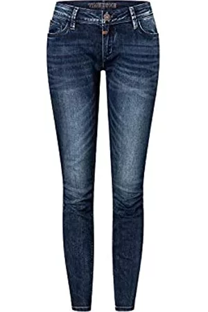 Timezone Damen Skinny Jeans - Damen Tight Aleena Skinny Jeans, Blau (Blue Patriot Wash 3624), W32/L30