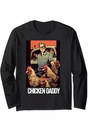 J Brand Longsleeves - Chicken Daddy: Landwirt & Hühnerflüsterer Langarmshirt