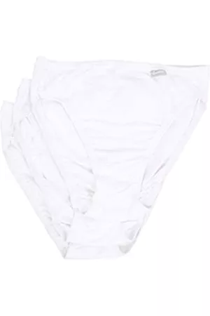 Jockey Damen Slips - Women's Underwear Elance French Cut - 3 Pack, white, 7