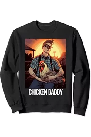 J Brand Sweatshirts - Chicken Daddy Vatertag Landwirt Hühner Huhn Geflügelzüchter Sweatshirt