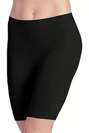 Jockey Damen Panties - Damen Skimmies Slipshort Light Boy Shorts, schwarz, Medium