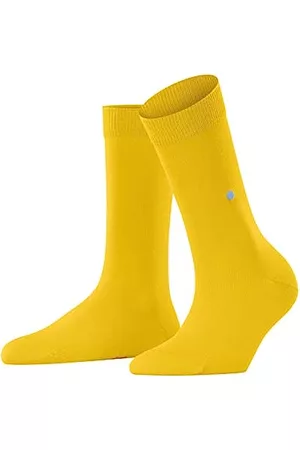 Burlington Damen Socken & Strümpfe - Lady Damen Socken mit Bio-Baumwolle yellow (1140), 36-41