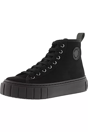 victoria Damen Stiefel mit dicker Sohle - Damen High-top 1270106-WOMEN HIGH-TOP Abril Wildleder RECYCELT & Dicker Sohle Negro 38