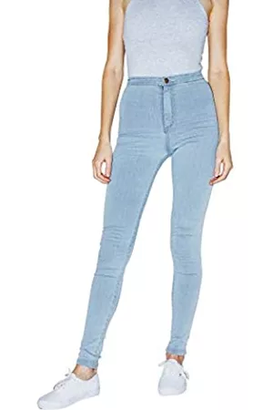 American Apparel Damen Stretch Jeans - Damen The Easy Jeans, Light wash, Mittel