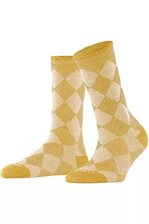Burlington Damen Socken & Strümpfe - Dalston Damen Socken aus Biobaumwolle mustard (1597), 36-41
