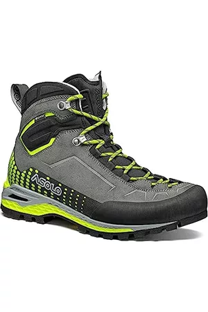 Asolo Outdoorschuhe - Unisex Freney Evo Mid Gv mm Bergstiefel, Graphit Green Lime