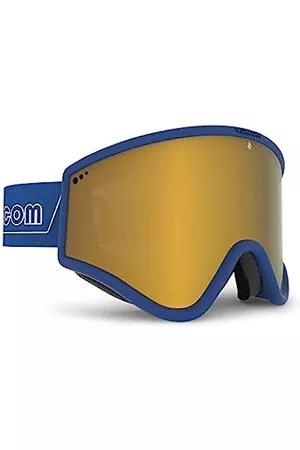 Volcom Sonnenbrillen - Unisex Yae Dark Blue/White Sonnenbrille, Gold Chrome (Gold), Einheitsgröße