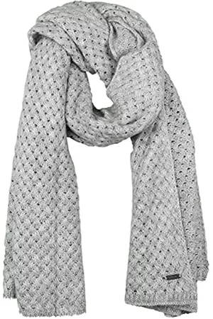 Chillouts Damen Schals - Damen genesis scarf Winterschal, Grau, Einheitsgröße EU