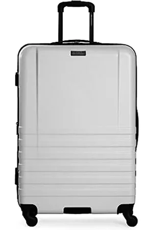 Ben Sherman Taschen - Reisegepäck mit 4 Rädern, aufrecht, 71,1 cm, Handgepäck, Weiß, Weiß, 4-Wheel 28", Handgepäck mit 4 Rädern, 71,1 cm, Weiß