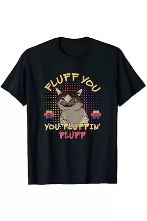 Caterpillar Damen Shirts - Fluff You Lustige Katze Pun Herren Damen T-Shirt
