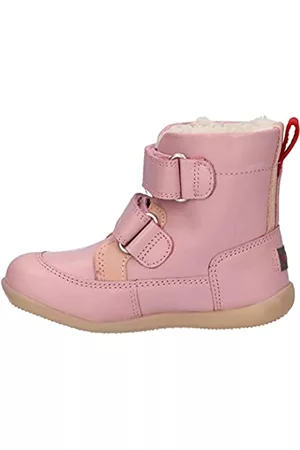 Kickers Damen Stiefeletten - Jungen Unisex Kinder BAMAKRATCH Stiefelette, Rose, 23 EU