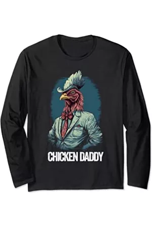 J Brand Longsleeves - Bauernhof-Chicken Daddy: Hühnerstall-Profi Langarmshirt