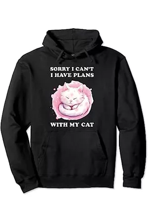 Caterpillar Damen Sweatshirts - Katzen-Shirts für Männer/Frauen – lustige Katzenhemden für Katzen, Vater/Mama Pullover Hoodie
