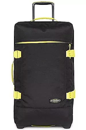 Eastpak Taschen - TRANVERZ L Koffer, 79 cm, 121 L, Kontrast Grade Lime (Schwarz), Kontrast Grade Lime, 79 x 40 x 33, Klassisch