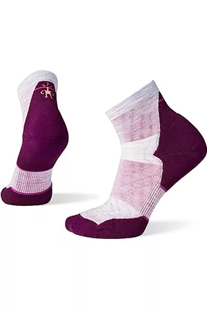 Smartwool Damen Socken & Strümpfe - Run Targeted Cushion Knöchelsocken Damen lila/grau