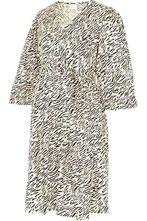 Mama Licious Damen BHs & Bustiers - Women's MLACE LIA 3/4 WO ABK 2F A. Dress, Whitecap Gray/AOP:Zebra, L