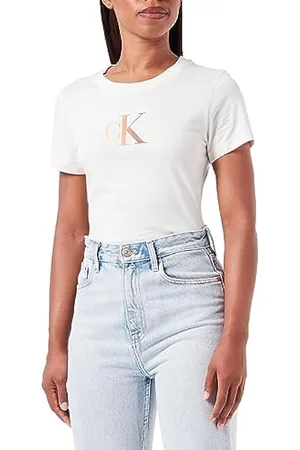 Calvin Klein Kurzärmlige T-Shirts für Damen