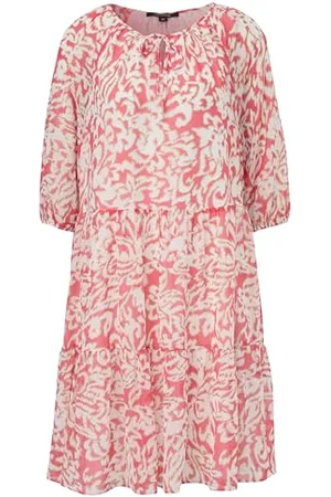Comma, Midi Kleid mit Allover Muster