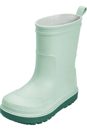 Playshoes Regenstiefel Unisex Kinder Gummistiefel, Grün, 22 EU