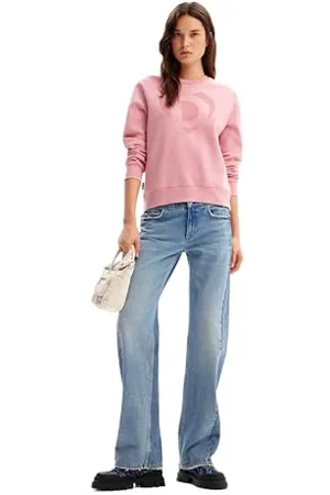 Desigual Damen Woman Knit Long Sleeve Sweater, , XL EU