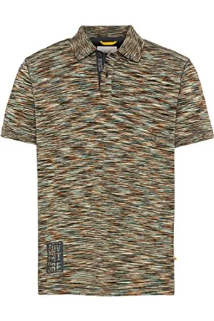 Camel Active Herren Kurzarm Poloshirt aus Baumwolle Menswear-L