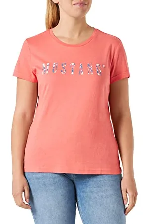 Mustang Damen Style Alexia C Print T-Shirt, , XS