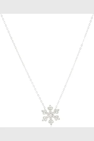 Beneto Halskette Playful Silver Necklace Snowflake AGS1334 / 47 sBE1675 Marke, Estándar, Nicht-Edelmetall, Kein Edelstein