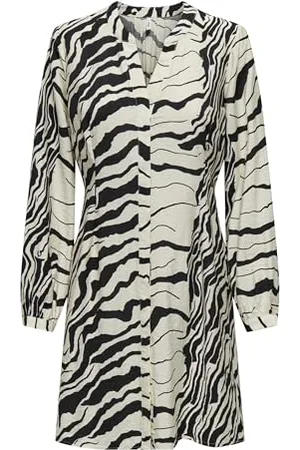 ONLY Damen Onlcille Life L/S Dress Ptm Kleid, , Medium