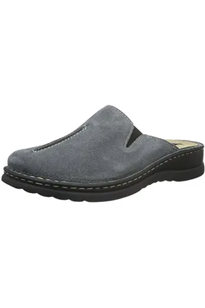 Hans Herrmann Herren HHC Clogs, Blau (CAMOSCIO BLU-40)
