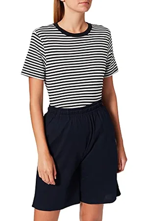 Trigema Damen 537086 Bermuda, Blau (Blau 046), 44 (Herstellergröße: L)