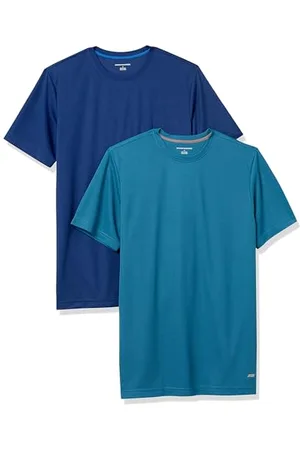 Amazon Herren Active Performance T-Shirt aus Tech-Stretch (Erhältlich In Big & Tall), 2er-Pack, , S