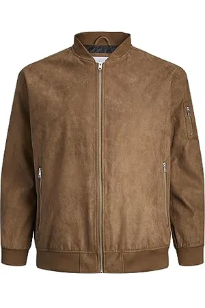 JACK & JONES Plus Herren JJEROCKY Faux Bomber PLS Jacke, 8XL