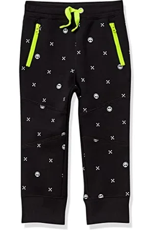Amazon Disney | Marvel | Star Wars Jungen Fleece-Jogginghose mit Reißverschlusstasche (Früher Spotted Zebra), , 3 Jahre