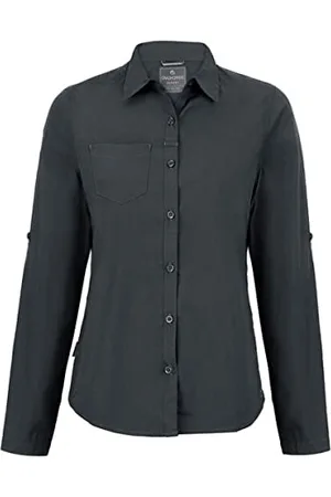 Craghoppers Damen Expert Womens Kiwi Long Sleeved Shirt Hemd mit Button-Down-Kragen, , 20