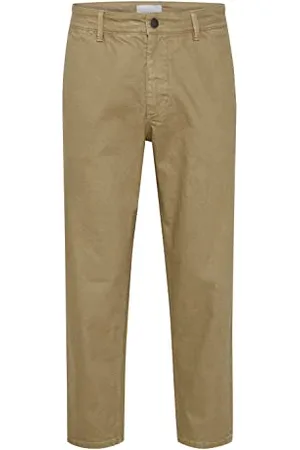 Casual Friday CFPepe Herren Chino Hose Stoffhose mit Stretch Relaxed Fit Cropped, Größe:30/32, Farbe: