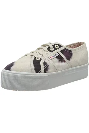 Superga Damen 2790-fantasy Cotw Gymnastikschuhe, Beige (Beige Lt Sand/Cow A0U), 38 EU