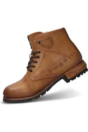Bugatti Herren-321-6115N-2214-5050-Stiefel Warmfutter,yellow/yellow,42