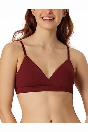 Schiesser Damen herausnehmbaren Pad-Pure Rib Trainings-BH, , normal