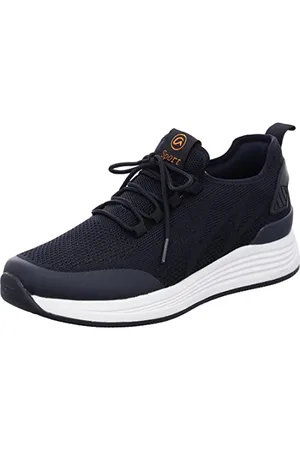 ARA Herren Chicago Sneaker, Blue, 40 EU