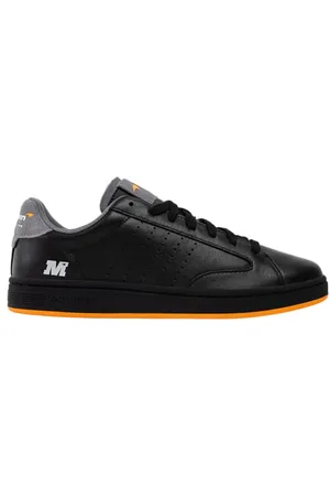 K-Swiss Herren Lozan Klub X MCLAREN Sneaker, BK/Anthrct/Papaya, 43 EU
